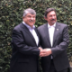 1Napoleçón Gómez Urrutia y Richard Trumka, líder de AFL-CIO