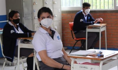 Se reportó el contagio de COVID-19 en un docente de la institución. Foto: Secretaría de Educación de Guanajuato