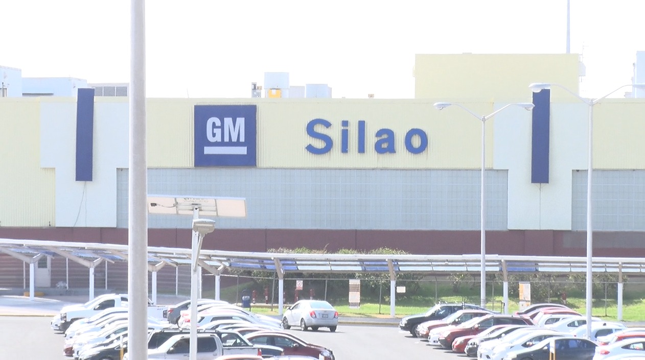 Paro laboral GM Silao. Foto: Archivo.