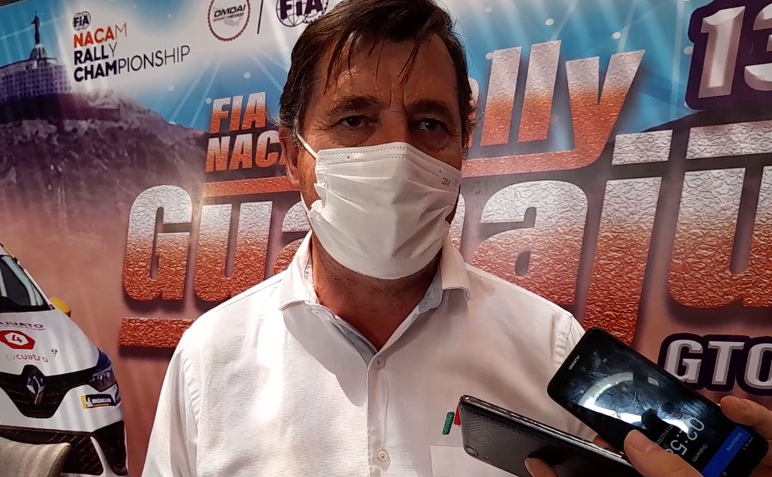 Gilles Spitalier habló del Rally México en 2022. Foto: Octavio Zúñiga.